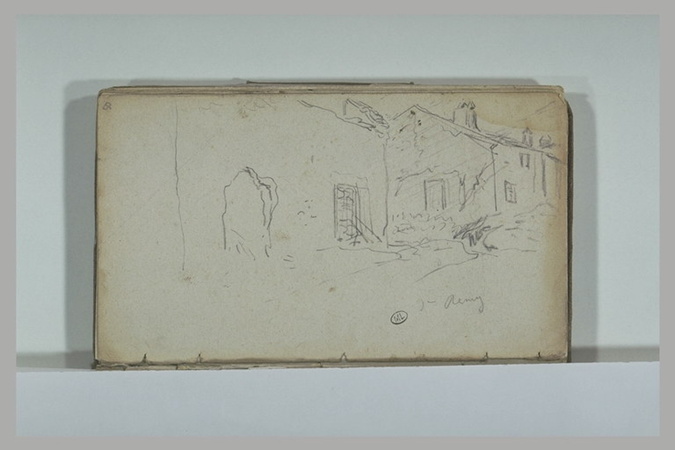 Alphonse de Neuville - Deux maisons à Saint-Rémy
