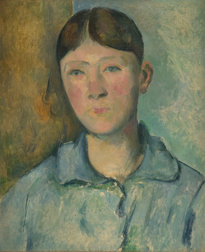 Paul Cézanne - Portrait de Madame Cézanne