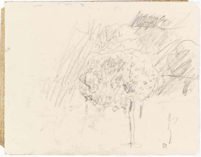 Pierre Bonnard - Paysage avec chaîne de montagnes