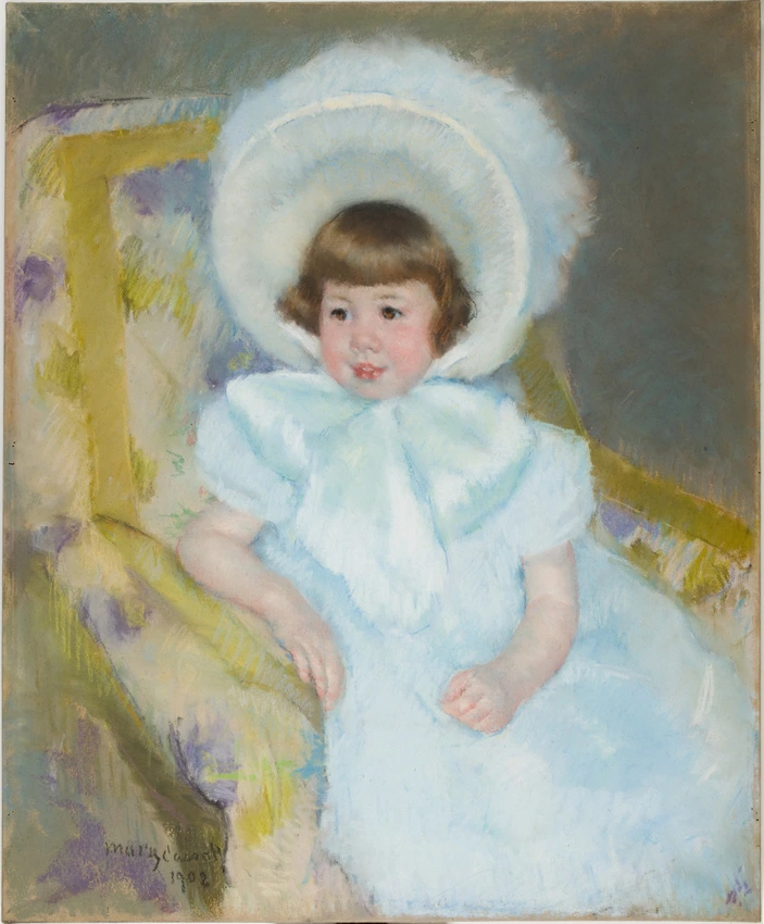 Mary Cassatt - Portrait de Mademoiselle Louise-Aurore Villeboeuf