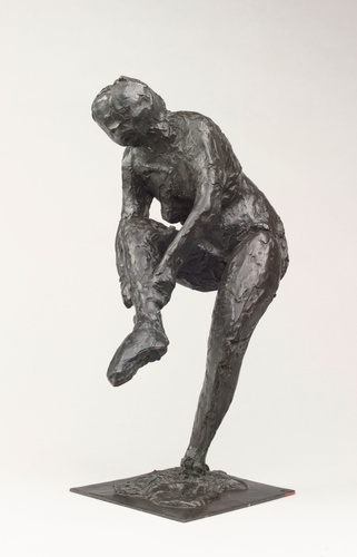 Edgar Degas - Danseuse mettant son bas, deuxième étude