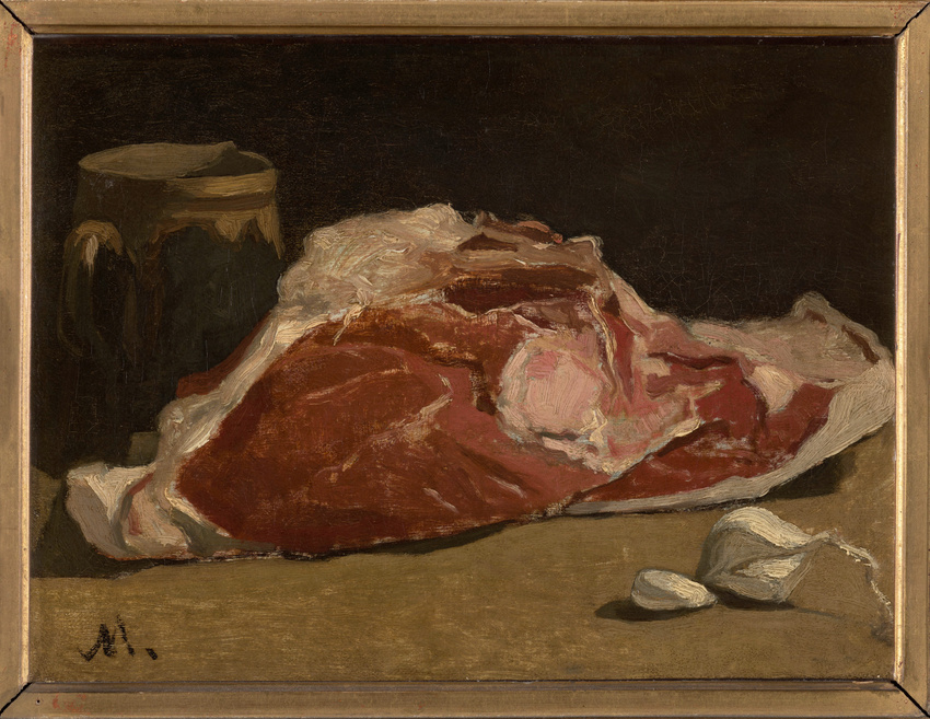 Claude Monet - Nature morte : le quartier de viande
