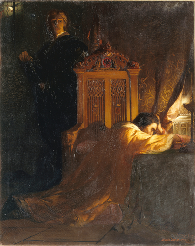 Benjamin-Constant - Hamlet et le roi