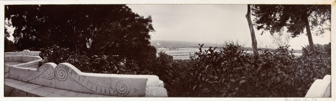Philippe d' Orléans - Vue prise de la propriété du duc d'Orléans, en Sicile (?)
