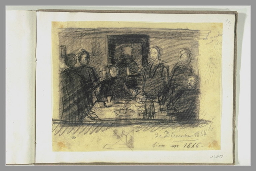 Henri Fantin-Latour - L'hommage à Delacroix