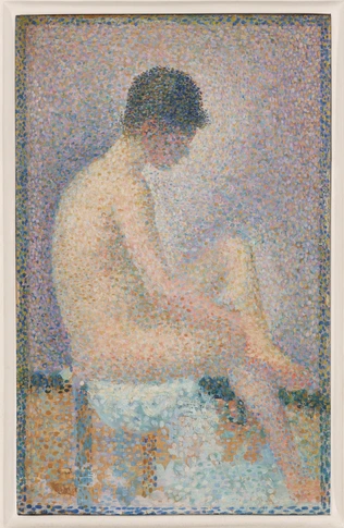 Poseuse de profil - Georges Seurat