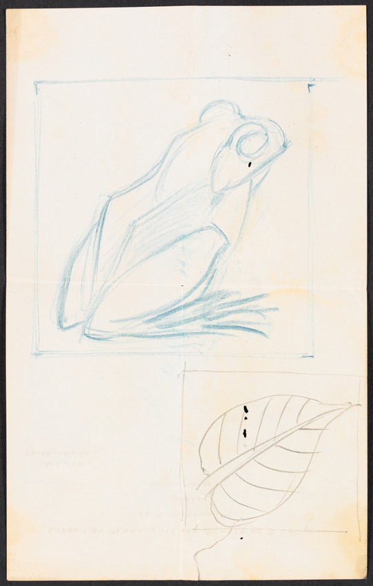 René Lalique - Grenouille et fleur