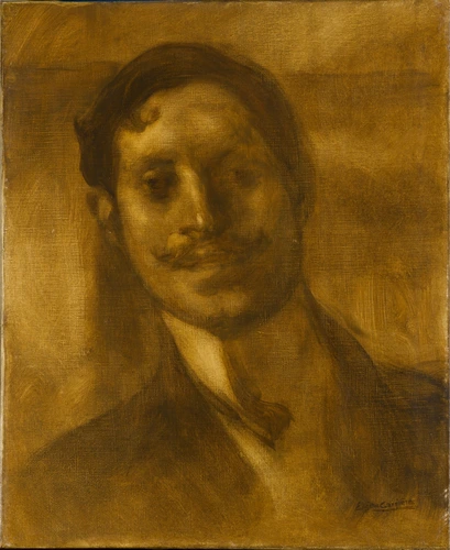 Eugène Carrière - Portrait d'homme
