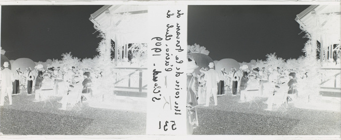 E. Serve-Louvat - Un coin de la terrasse de l'aéro-club de St-Cloud 1909