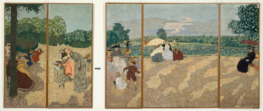 Jardins publics : la conversation, les nourrices, l'ombrelle