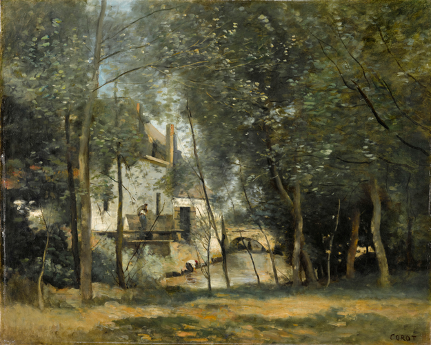 Camille Corot - Le Moulin de Saint-Nicolas-lez-Arras