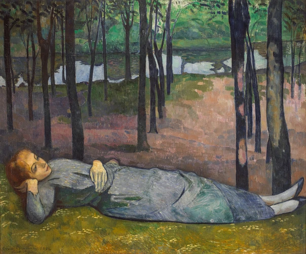 Madeleine au Bois d'Amour - Emile Bernard | Musée d'Orsay