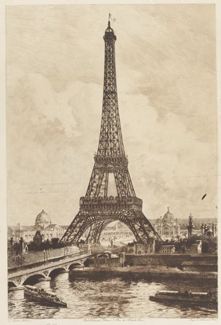 Exposition et Tour Eiffel - Georges Garen