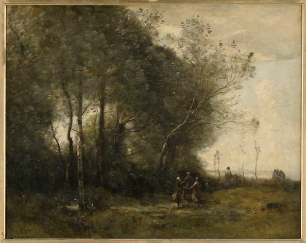 Camille Corot - La Danse des bergères. Souvenir d'Arleux