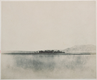 John Beasley Greene - Village de Gezireh, Thèbes