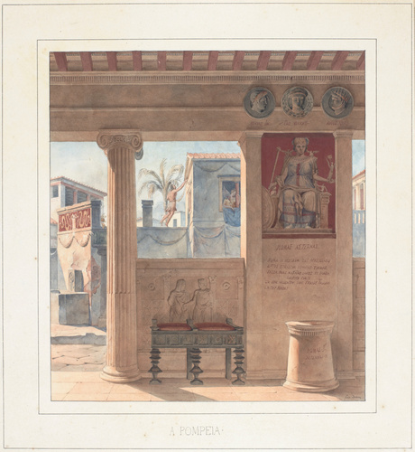 Félix Duban - A Pompeia