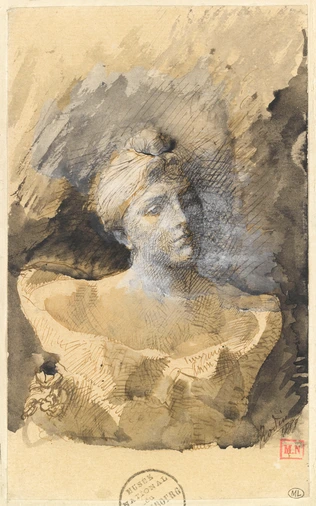 Auguste Rodin - Etude d'après le buste de madame Morla Vicuña