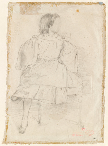 Edgar Degas - Portrait de Giulia Bellelli