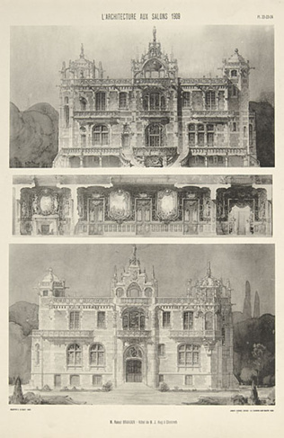 Raoul Brandon - Hôtel de M. J. Hug à Gésireh