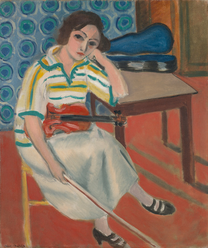 Femme au violon - Henri Matisse | Musée de l'Orangerie