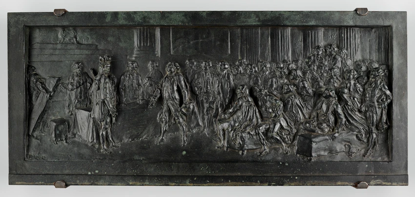 Mirabeau répondant à Dreux-Brézé - Aimé Jules Dalou