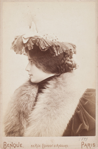 Wilhem Benque - Cléo de Mérode à la ville