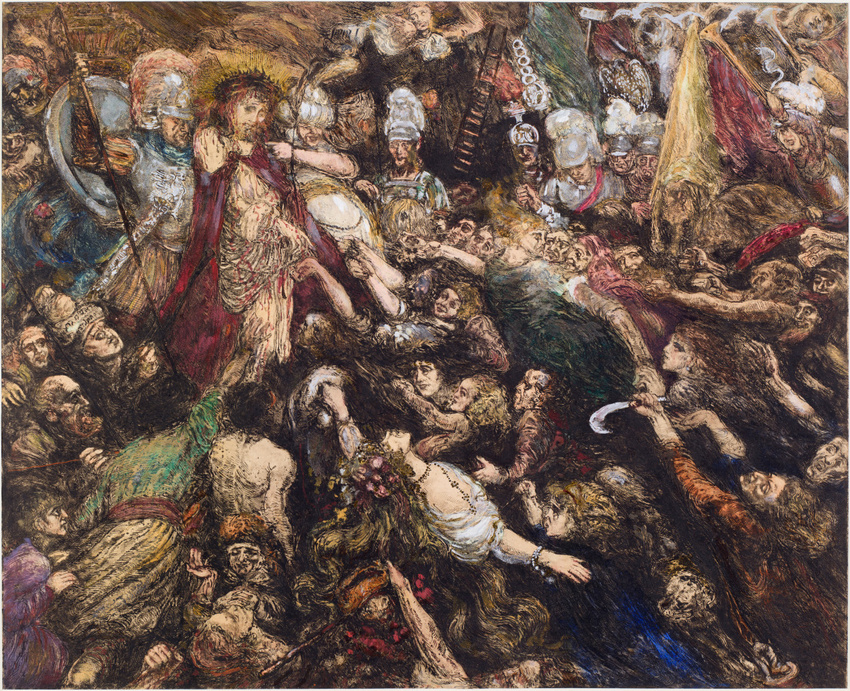 Henry De Groux - Le Christ aux outrages