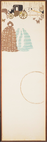 Pierre Bonnard - Promenade des nourrices, frise des fiacres