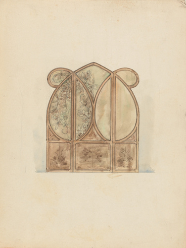 Eugène Belville - Paravent