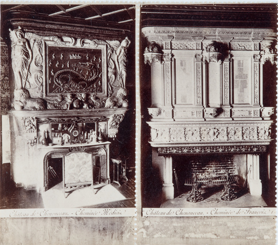 Georges Boisselier - Timbres du château de Chenonceau