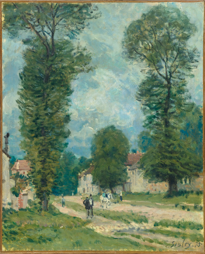 Lisière de forêt, au printemps - Alfred Sisley | Musée d'Orsay