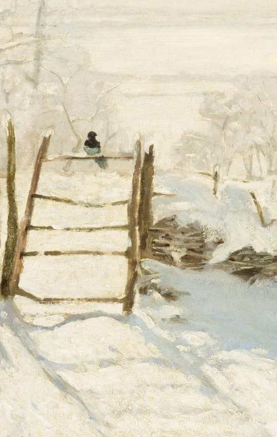 La Pie - Claude Monet