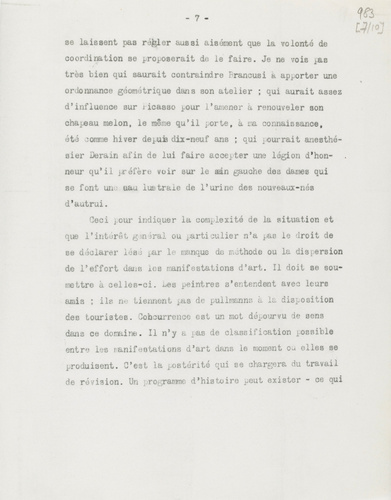 Paul Guillaume - Lettre ouverte à Monsieur le Ministre de l'Education Nationale