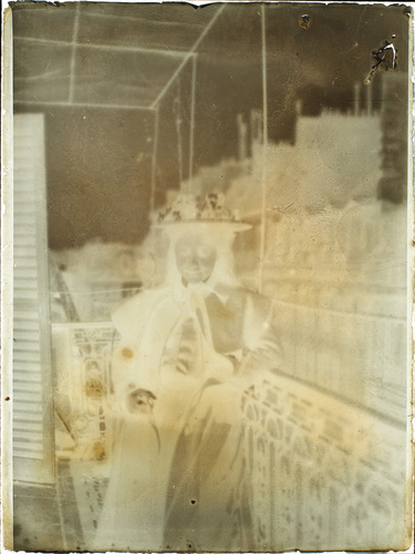 Edgar Degas - Jeune fille sur un balcon parisien