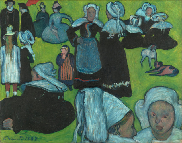Emile Bernard - Le Pardon