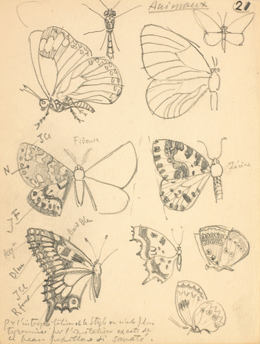 Eugène Grasset - Papillons