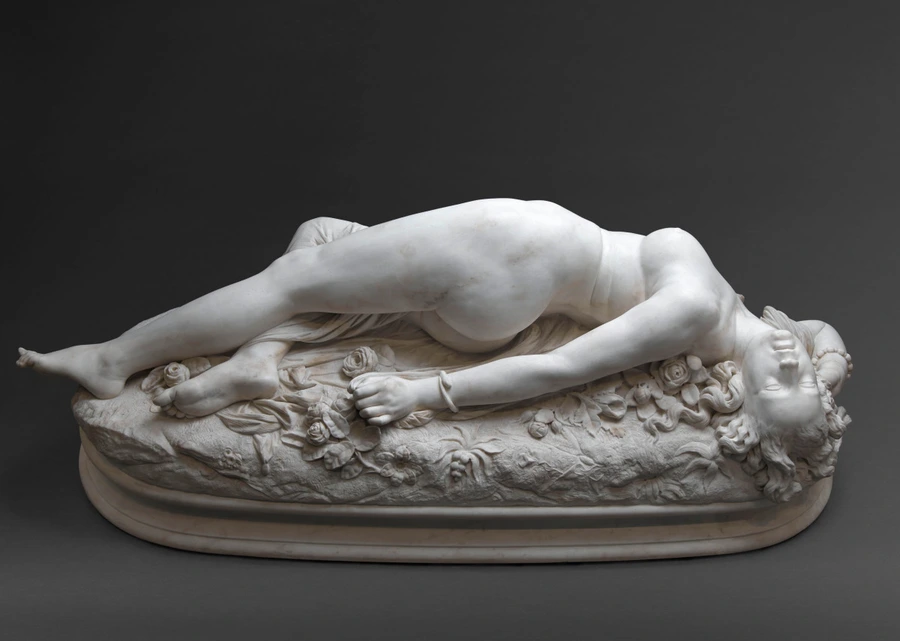 sculpture, Auguste Clésinger, Femme piquée par un serpent, en 1847