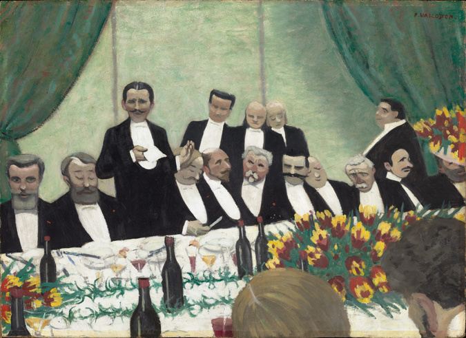 Félix Vallotton - Le Toast
