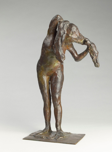 Edgar Degas - Femme se coiffant