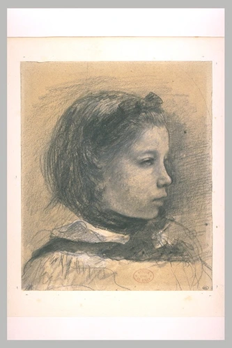Edgar Degas - Portrait de Giulia Bellelli
