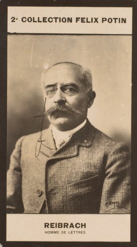 R. Boyer - Jean Reibrach, homme de lettres