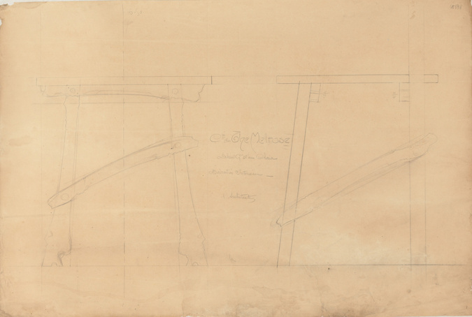 Hector Guimard - Paris 9e, 16 et 18 rue Saint-Lazare, Salon de thé Melrose et th...