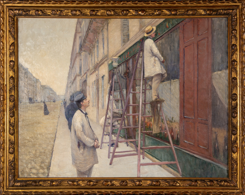 Gustave Caillebotte - Peintres en bâtiments