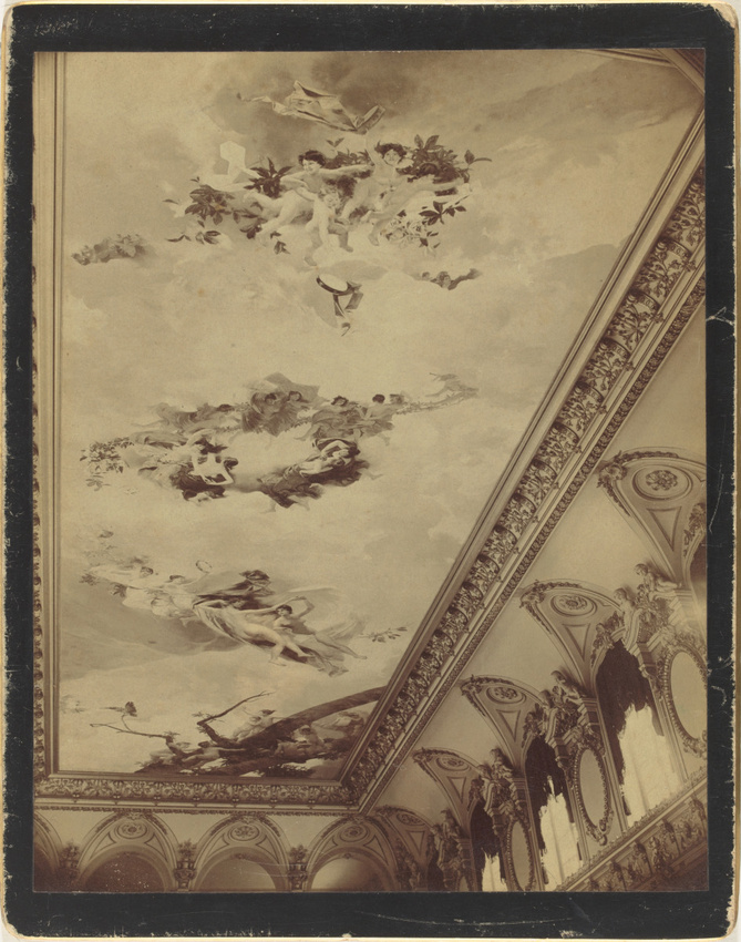 Anonyme - Aimé Morot, plafond de l'Hôtel de ville de Nancy (Grand salon)
