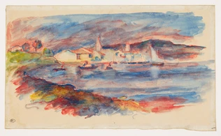 Village de pêcheurs - Auguste Renoir