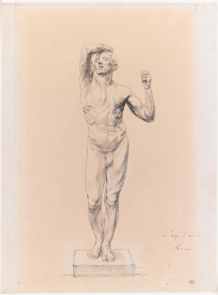 L'âge d'airain - Auguste Rodin