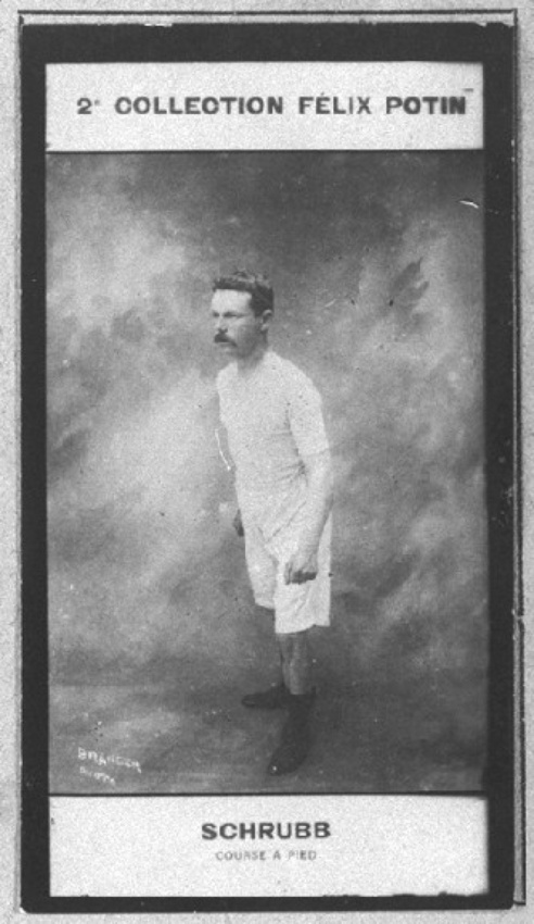 Maurice Branger - Alfred Shrubb, course à pied