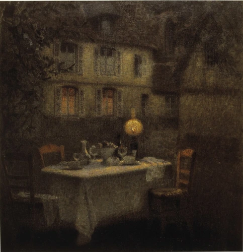 Henri Le Sidaner - La Table