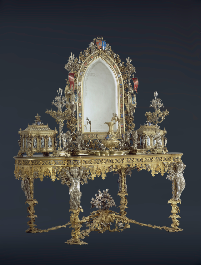 François-Désiré Froment-Meurice - Miroir : toilette de la duchesse de Parme