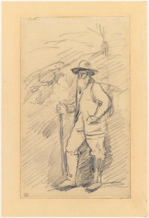 Paul Cézanne - Camille Pissarro allant au motif